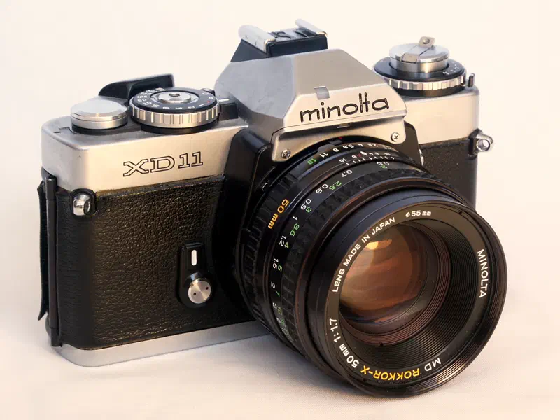 Minolta XD-11 SLR camera