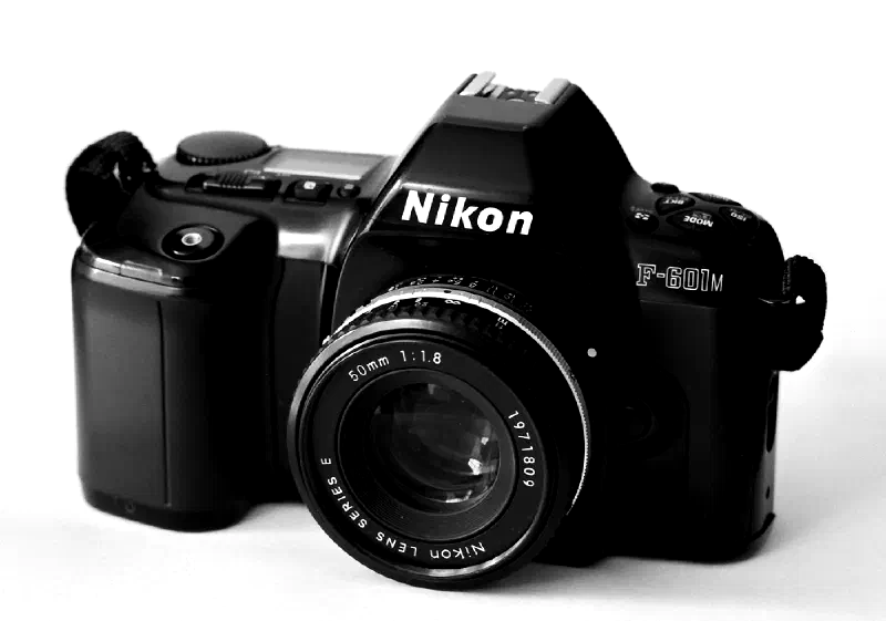 Nikon F601m with Nikon "E Series" 50mm f/1.8