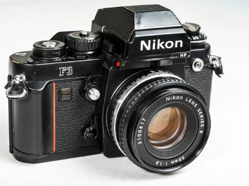 Nikon F3 with HP viewfinder
