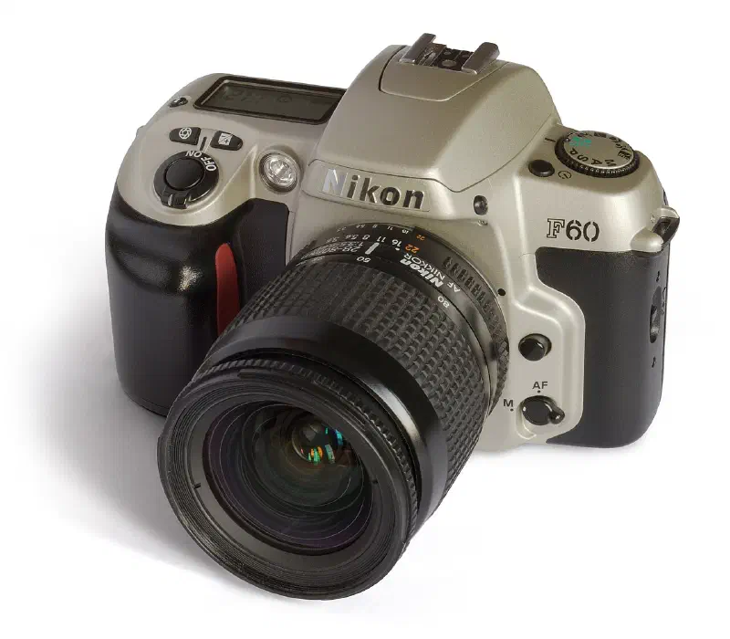 Nikon F60, photographed on its own