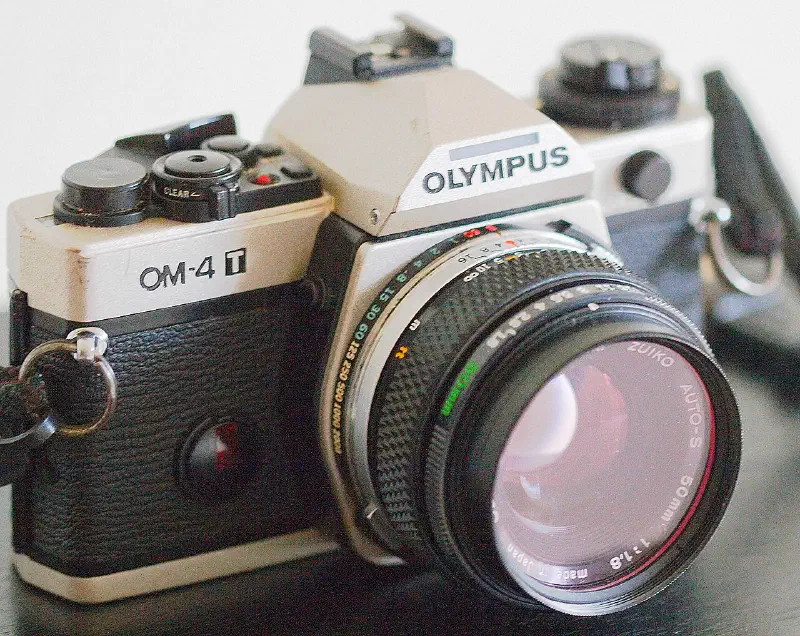 Olympus OM-4ti, photographed on its own