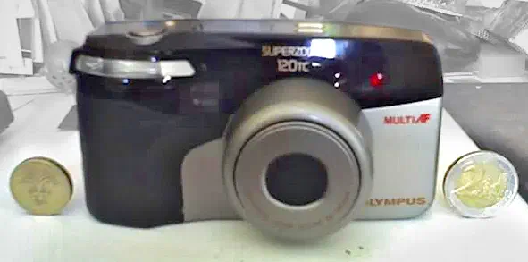 Olympus Superzoom 120TC, photographed on its own