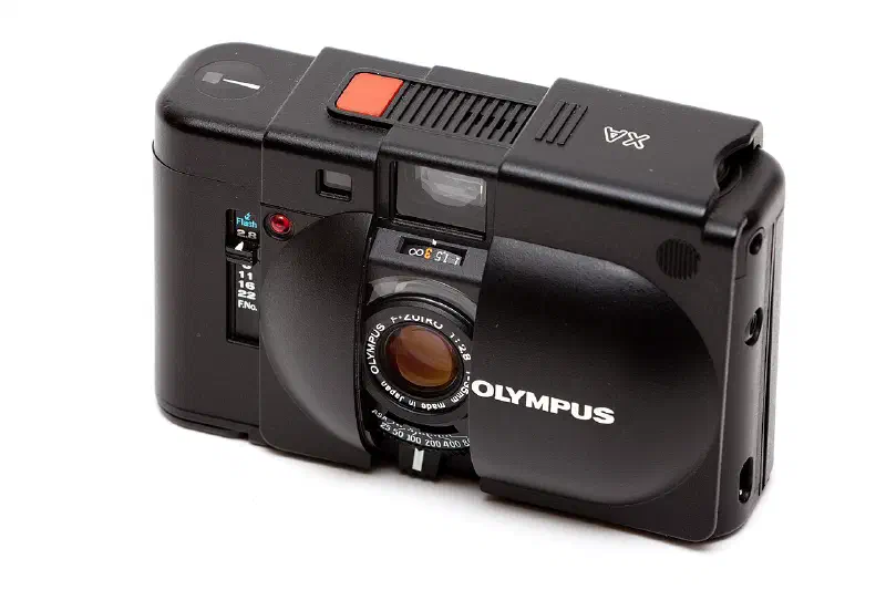 An Olympus XA