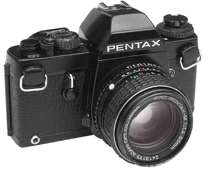 Pentax LX, photographed on its own
