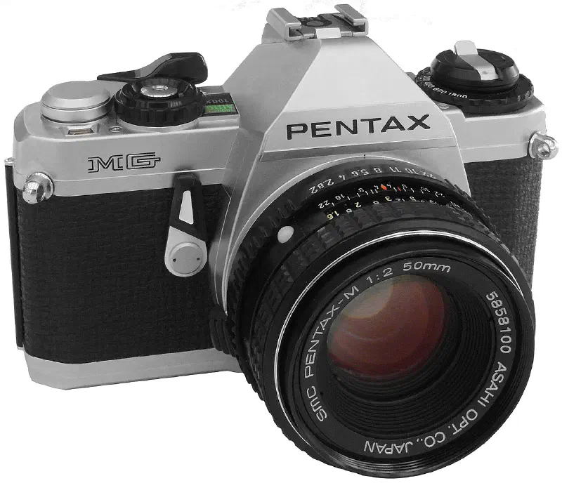 Pentax MG, photographed on its own
