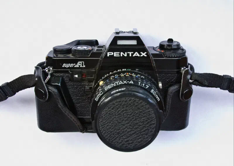 Pentax Super-A camera