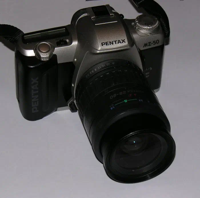 Pentax MZ-50 camera.