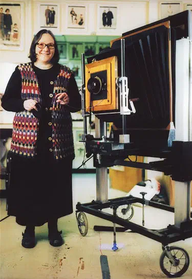 Selfportrait by Elsa Dorfman, http://elsa.photo.net/photos/elsa-disk26-0003.3.jpg