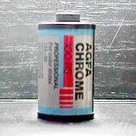 Agfachrome 100 RS, photographed on its own