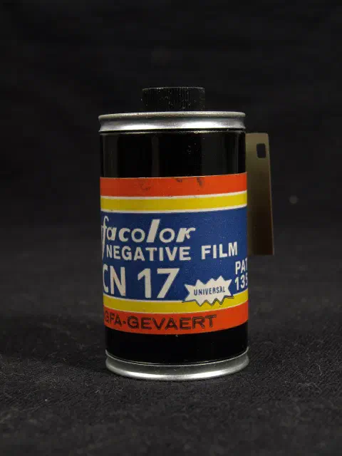 Agfacolor CN17, photographed on its own