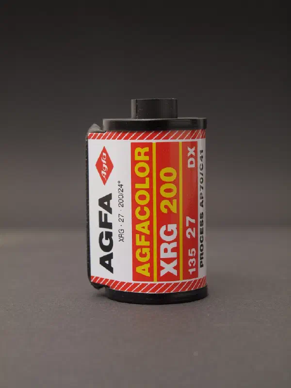 Agfacolor XRG 200, photographed on its own