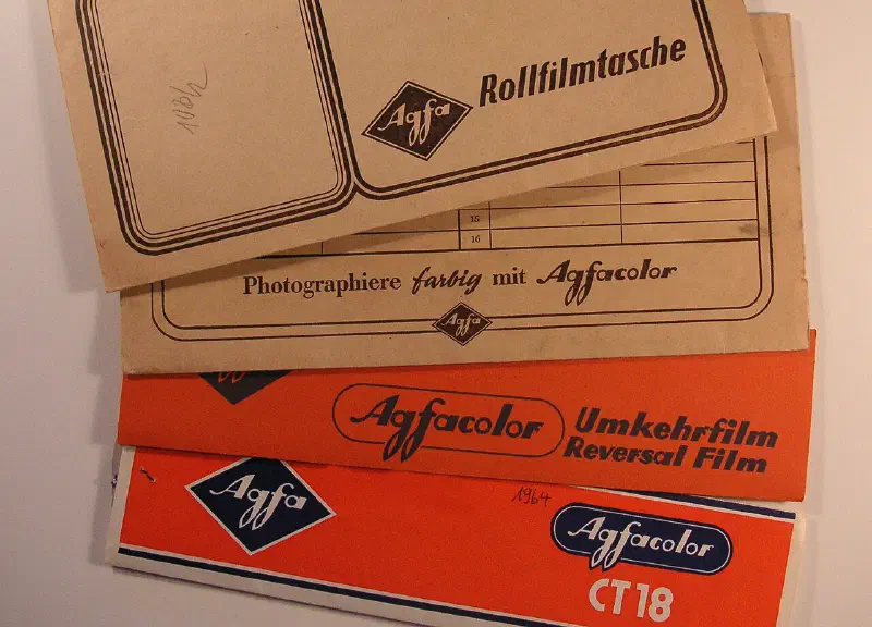 Agfacolor, photographed on its own