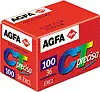 A red carton of Agfa CT precisa 100 colour slide film, 135-36