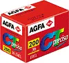 A red carton of Agfa CT precisa 200 colour slide film, 135-36