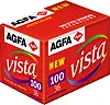A red carton of Agfa Vista 100 colour negative film, 135-36, marked NEW
