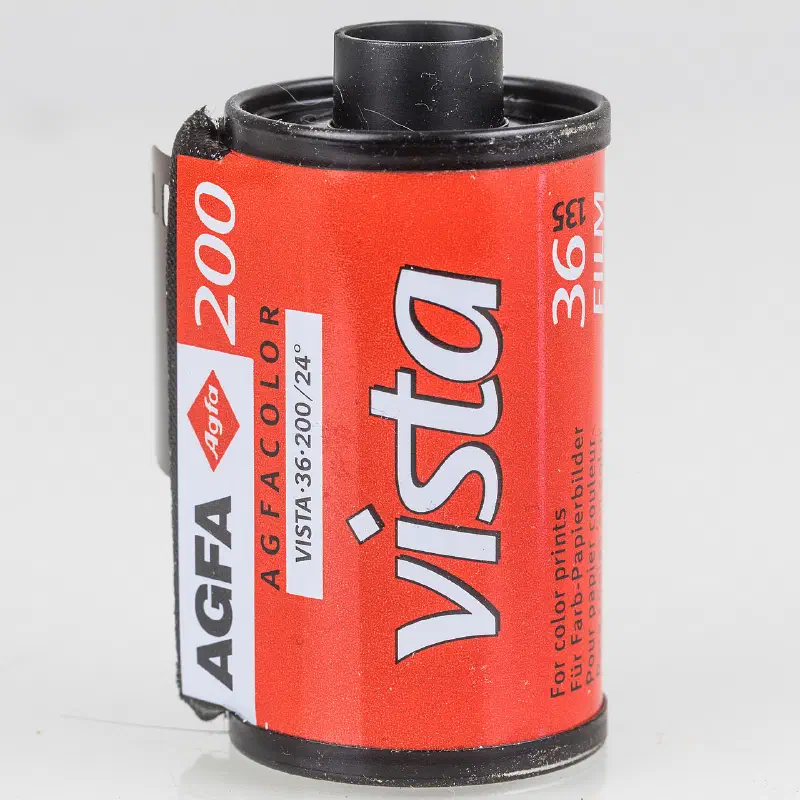 Agfa Vista 200, photographed on its own