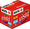 A red carton of Agfa Vista 800 colour negative film, 135-36, marked NEW