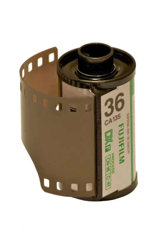Fujifilm Fujicolor Superia 200, photographed on its own