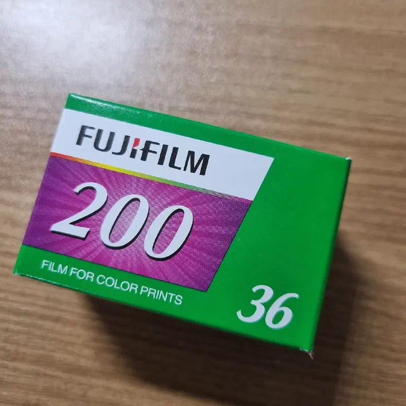 Fujifilm Fujicolor, photographed on its own
