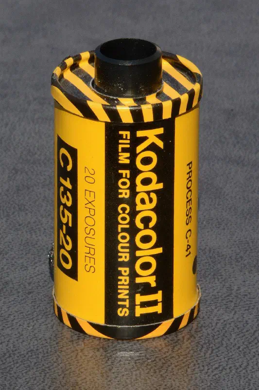 Kodak Kodacolor II, photographed on its own