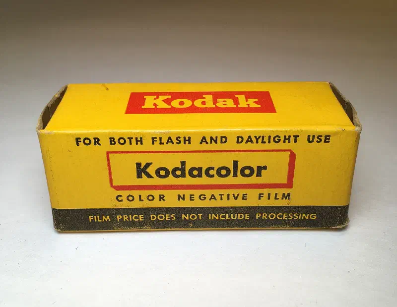 Kodak Kodacolor, photographed on its own