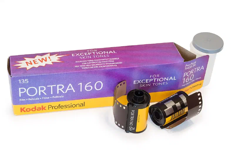 Kodak Portra 160, photographed on its own