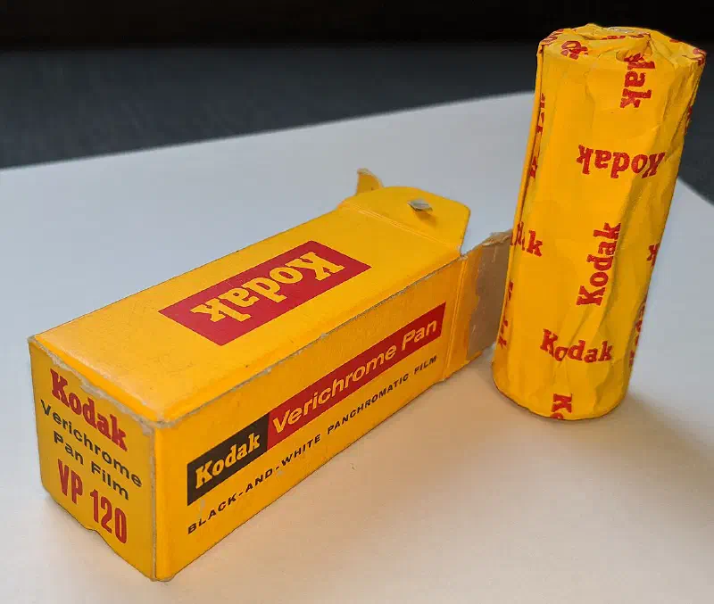 Kodak Verichrome Pan, photographed on its own