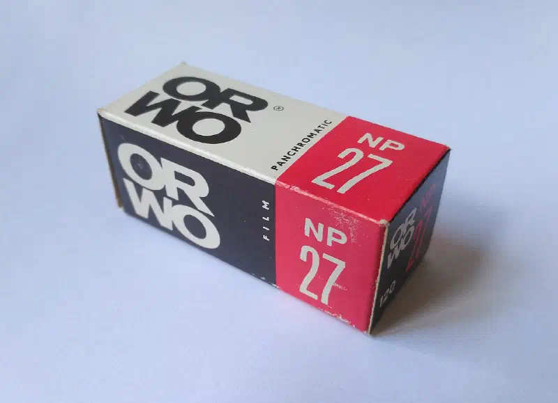 ORWO NP 27, photographed on its own