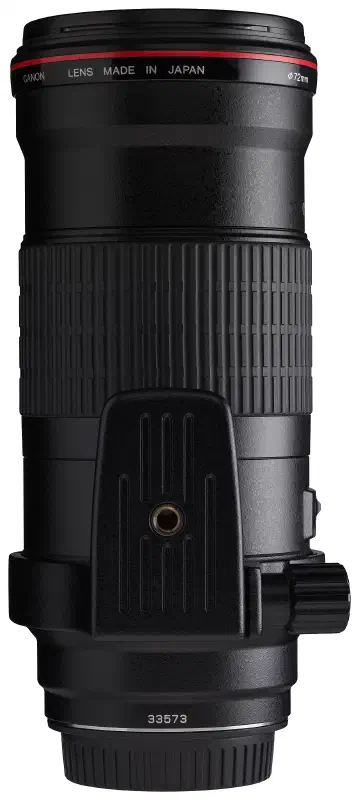 Canon EF 180mm f/3.5L Macro USM, photographed on its own, off the camera